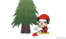 读砍树漫画有感