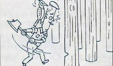 看漫画砍树有感