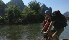 桂花雨，雨中情