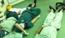 爱岗敬业的警察