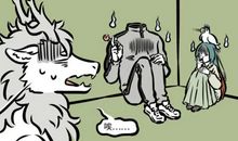 啄木鸟伐木人漫画