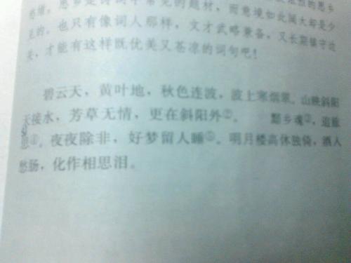 阅读的感觉