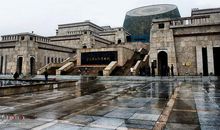 参观宝鸡博物馆