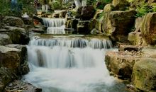 一条小河淙淙流过