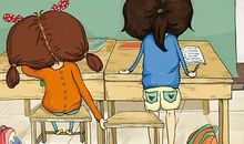 我和同桌的三八线