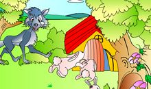 小白兔借尾巴故事