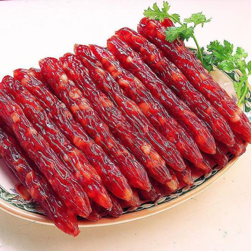 第一次做香肠