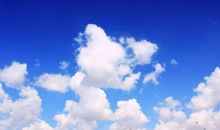 天空中的一朵云