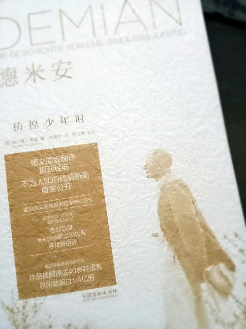 阅读后德米安的想法