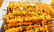 我学会了烤玉米