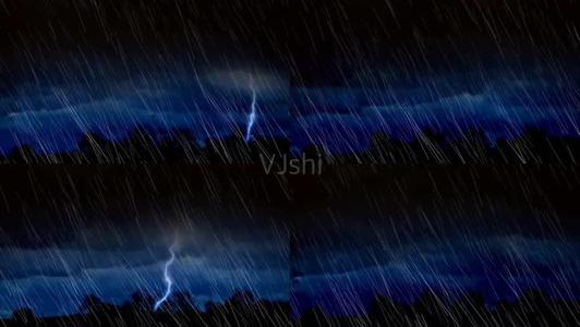 雷暴之夜