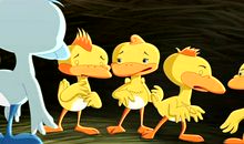 小鸭子遇险续写