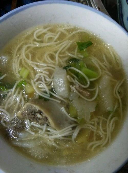 第一次学习做面条