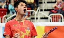 我慢慢喜欢上了打乒乓球