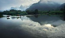 家乡山林的美景让我沉醉