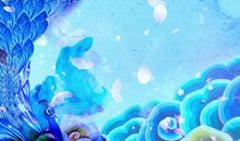 湖边的“孔雀”