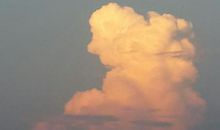 又见晚霞，真好