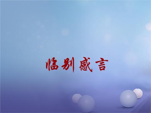 再见我的小学生活