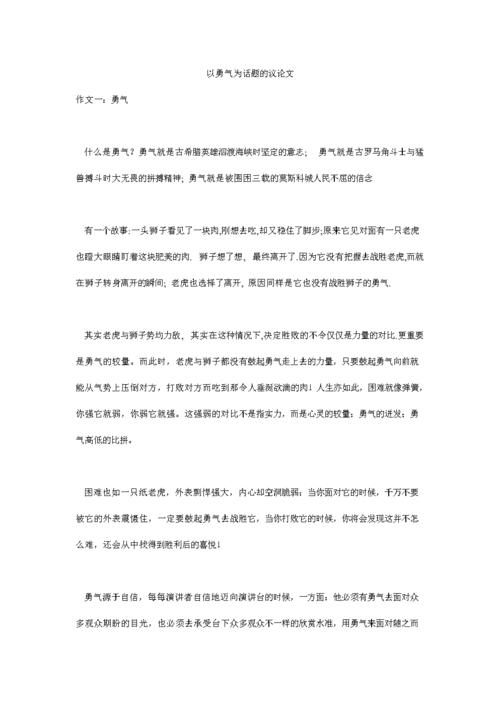 梦想与勇气争论