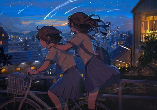 转眼间，流星经过