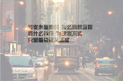 我从来没有那么爱过