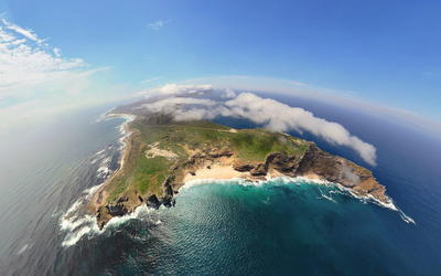 海中的小岛