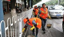 令人敬佩的环卫工人