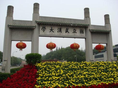 美丽的学校大门