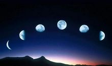 月亮升起