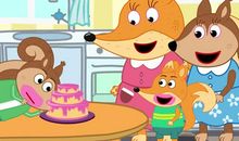 小松鼠和小狐狸