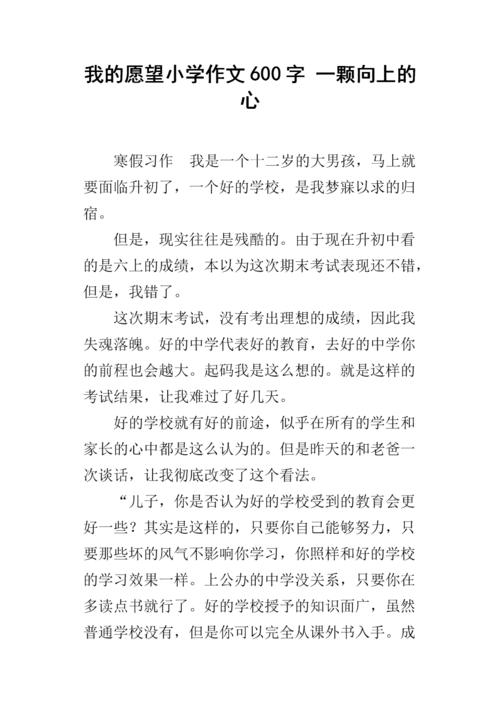我的心温暖起来，写了600字