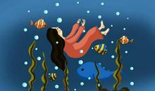 假如我是一条神奇的鱼