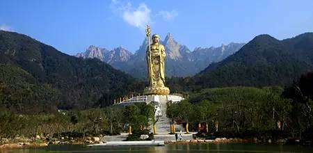 美丽的九华山