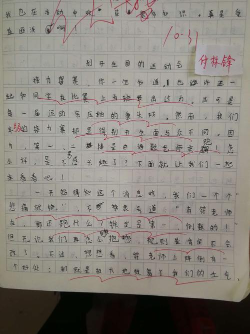 描述接力赛的组成