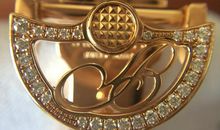 金光闪闪的徽章