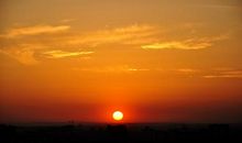 描写日落的作文