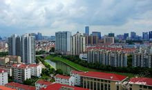 风景如画的小区