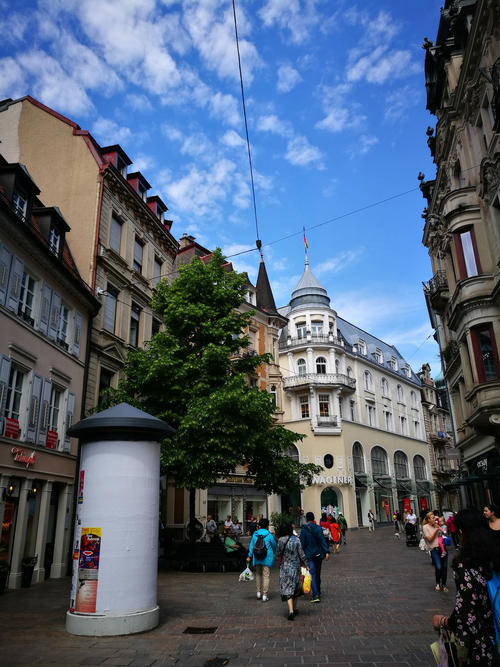 在德国旅行
