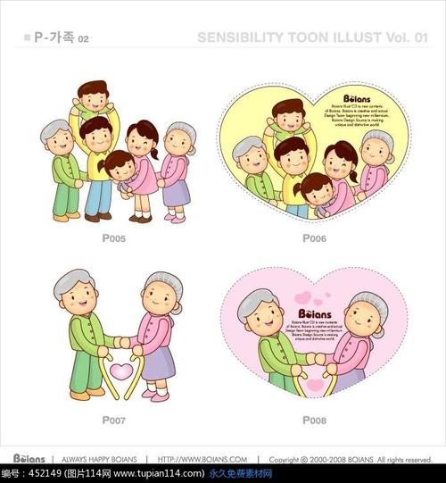 我们家庭的三代人