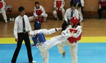 第一次参加跆拳道比赛