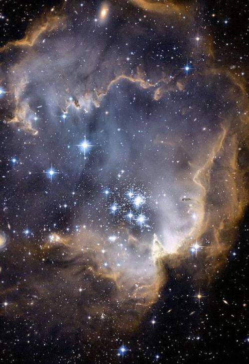 我在星空下