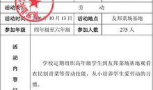 一次实践活动记录