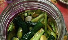 跟妈妈腌黄瓜