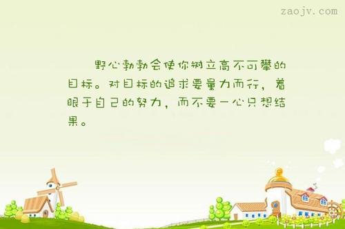 追求目标