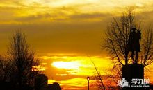 我看到的傍晚的景色作文