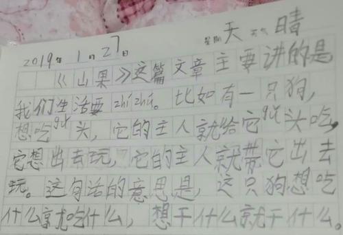 看完山果之后