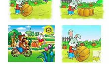 小兔智斗狮子看图写话