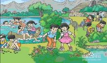 一年级看图写话野餐