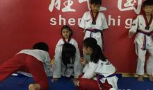 第一次上跆拳道课