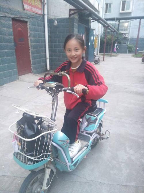 学习骑电车